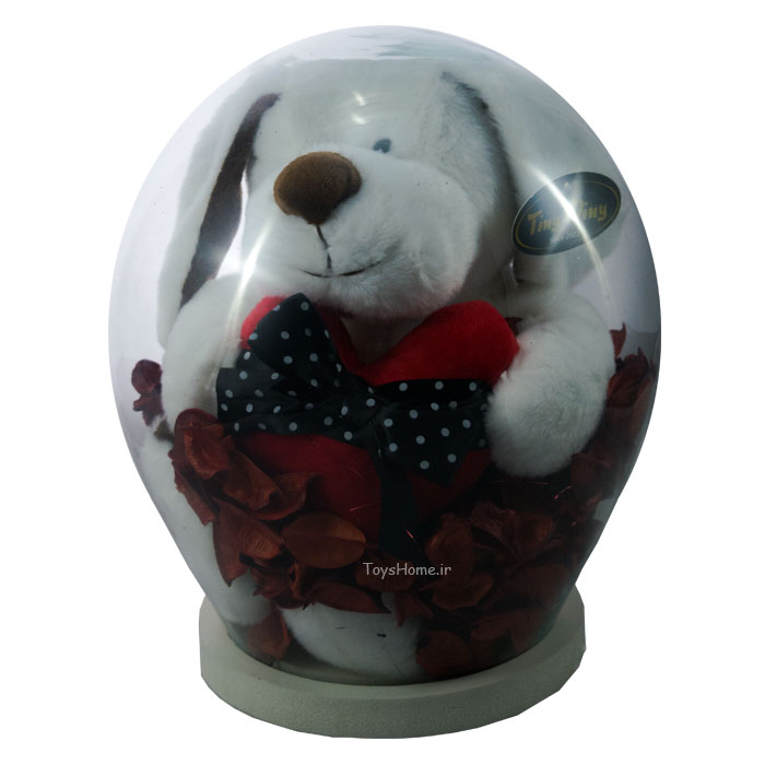 ست کادویی سگ قلب به دست