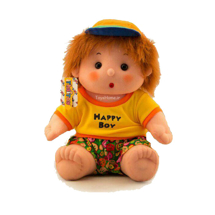 عروسک پسر نشسته