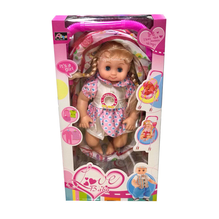 عروسک و کالسکه