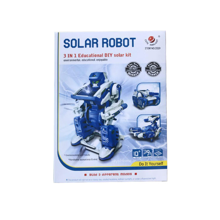 کیت 3 ربات خورشیدی