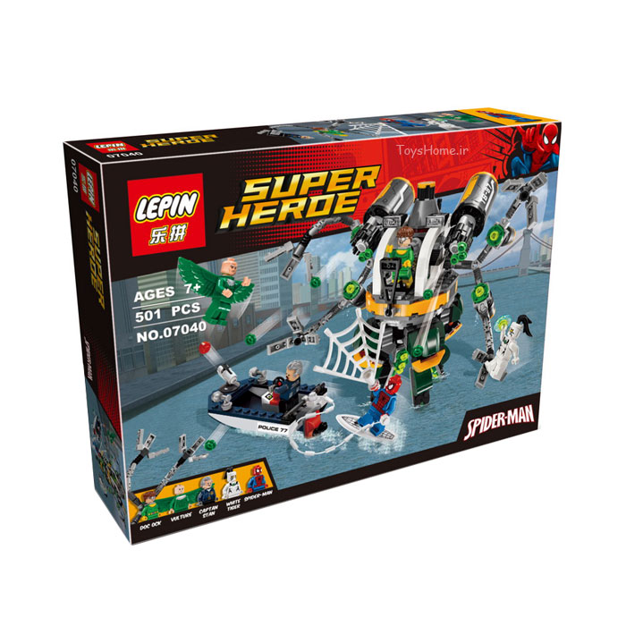 لگو مرد عنکبوتی و دکتر اختاپوس