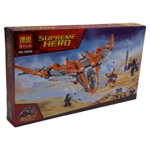 لگو سفینه فضایی جنگ ابدیت به همراه ۴ قهرمان