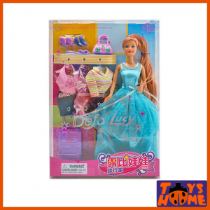 عروسک باربی لباس دار
