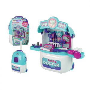 دکتری چمدانی چرخدار