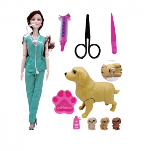 عروسک باربی پت شاپ