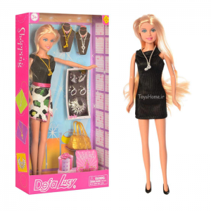 عروسک باربی با زیورآلات