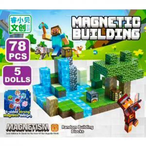 ساختنی ماینکرافت مگنتی 78 تکه